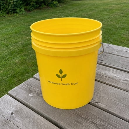 Screen Printed 5 Gallon Buckets